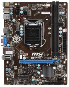 Материнская плата MSI H81M-E33