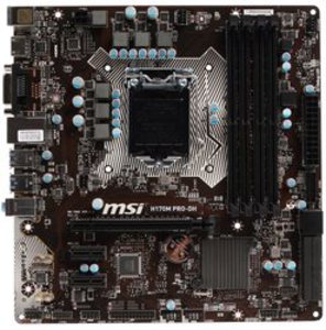 Материнская плата MSI H170M PRO-DH