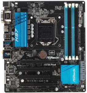 Материнская плата ASRock H97M Pro4