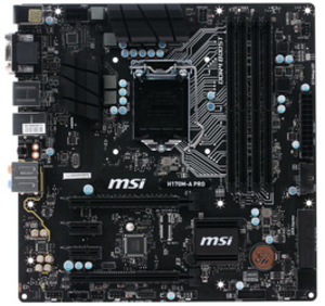 Материнская плата MSI  H170M-A PRO