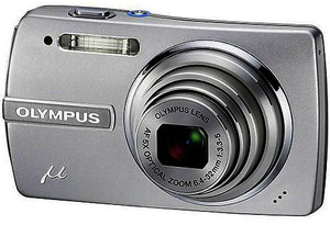 Цифровой фотоаппарат OLYMPUS mju-840 + карта xD-Picture Card M-XD1GP 1 Гб + аккумулятор