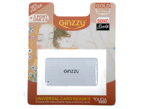 Карт-ридер GINZZU GR-417UW