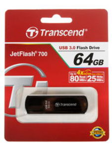 USB ФЛЕШКА 64GB Transcend JetFlash 700 (TS64GJF700)