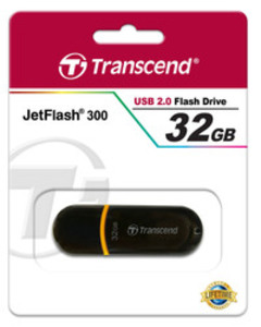 Память USB Flash Transcend 32Gb FlashDrive JetFlash 300 TS32GJF300