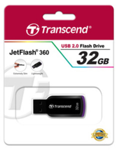 Память USB Flash Transcend 32Gb FlashDrive JetFlash 360 TS32GJF360