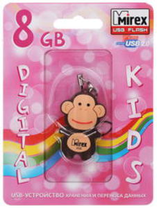 Память USB Flash Flash Mirex Monkey Brown 8 Гб