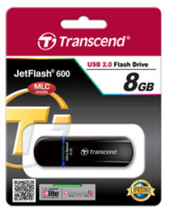Память USB Flash Transcend 8Gb FlashDrive JetFlash 600 TS8GJF600