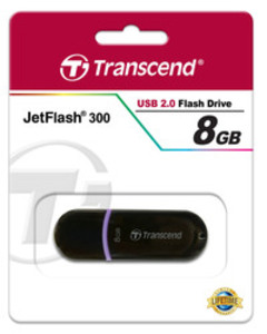 Память USB Flash Transcend JetFlash 300 8 Гб