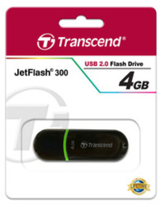 Память USB Flash Transcend JetFlash 300/330 4 Гб