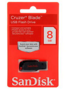 USB флешка 8Gb SanDisk Cruzer Blade CZ50 SDCZ50-008G-B35
