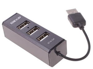 USB-разветвитель DEXP BT4-04