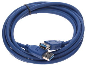 Кабель удлинительный DEXP USB A - USB A