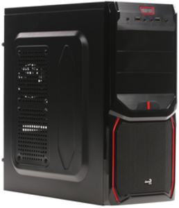 Корпус AeroCool V3X черный/красный