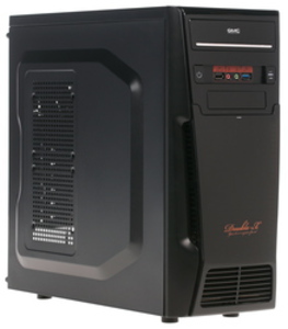 Корпус Miditower GMC Double-X черный