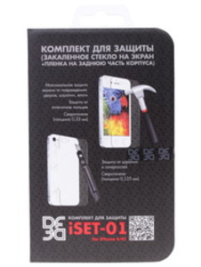 3.5" Защитное стекло для смартфона Apple iPhone 4, Apple iPhone 4S