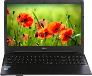 15.6" Ноутбук DEXP Aquilon O158 черный