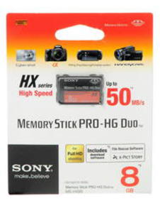 Карта памяти Memory Stick PRO Duo Sony 8Gb Class