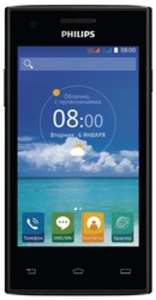Смартфон Philips S309 4 Гб серый