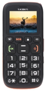 Сотовый телефон Texet TM-B115 черный