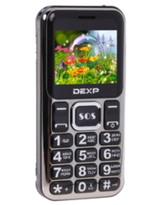 Сотовый телефон DEXP Larus S3 серебристый
