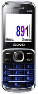 Сотовый телефон Lexand Mini LPH3 черный
