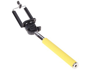 Монопод для селфи STICK желтый