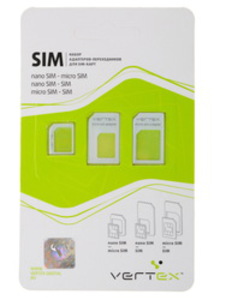 Адаптер Vertex nano-SIM - micro-SIM