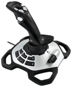 Джойстик Logitech Extreme 3D Pro серебристый