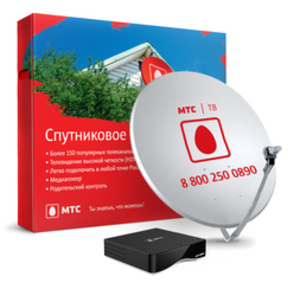 Комплект спутникового ТВ МТС Линейное ТВ