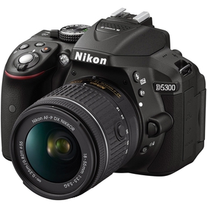 Цифровой фотоаппарат Nikon D5300 Kit 18-55 AF-P черный