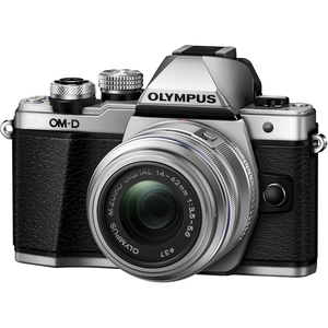 Цифровой фотоаппарат Olympus OM-D E-M10 Mark II Kit 14-42 II R (EZ-M1442-2R) серебристый