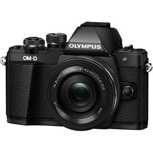 Цифровой фотоаппарат Olympus OM-D E-M10 Mark II Kit 14-42 EZ (EZ-M1442EZ) Pancake Zoom black