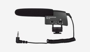 Миниатюрный микрофон "пушка" Sennheiser MKE 400