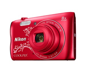 Компактная камера Nikon Coolpix A300 красный