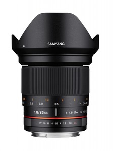 Объектив Samyang MF 20mm F1.8 ED AS UMC AE Nikon F