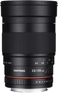 Объектив Samyang Canon MF 135 mm f/2.0 EF-M