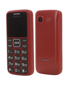 Мобильный телефон Maxvi B3 Red