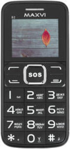 Мобильный телефон Maxvi B2 Black