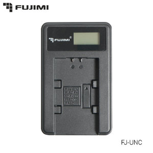 Зарядное устройство Fujimi для Nikon EN-EL14 + Адаптер питания USB мощностью 5 Вт (USB, ЖК дисплей, система защиты)