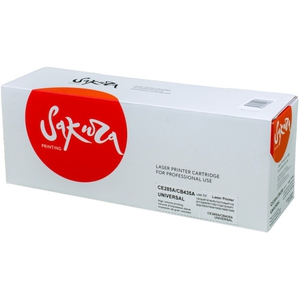 Картридж SAKURA CE285A /CB435A для HP LJ P1102/ P1120/ M1132/ M1212/ M1214, HP LJ P1005/P100, черный, 2000 к.