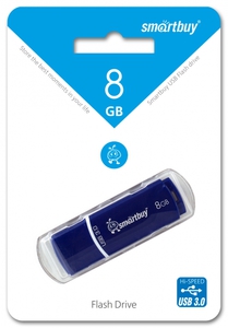 USB 8Gb - SmartBuy Crown Blue SB8GBCRW-BL
