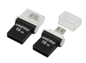 USB 16Gb - SmartBuy SB16GBPO-K