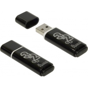 USB 32Gb - SmartBuy Glossy Black SB32GBGS-K