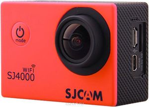 Экшн видеокамера SJCAM SJ4000 Wi-Fi красный