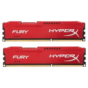 Kingston HyperX Fury Red Series DDR3 DIMM 1866MHz PC3-15000 CL10 - 8Gb KIT (2x4Gb) HX318C10FRK2/8