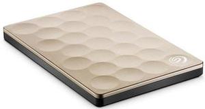 Внешний жесткий диск Seagate Backup Plus Ultra Slim 2Tb Gold STEH2000201
