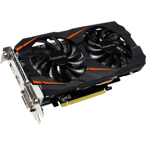 Видеокарта GigaByte GeForce GTX 1060 1582Mhz PCI-E 3.0 3072Mb 8008Mhz 192 bit 2xDVI HDMI HDCP GV-N1060WF2OC-3GD