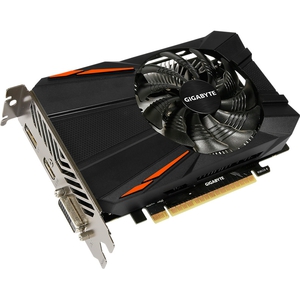 Видеокарта GigaByte GeForce GTX 1050 Ti 1290Mhz PCI-E 3.0 4096Mb 7008Mhz 128 bit DVI HDMI HDCP GV-N105TD5-4GD