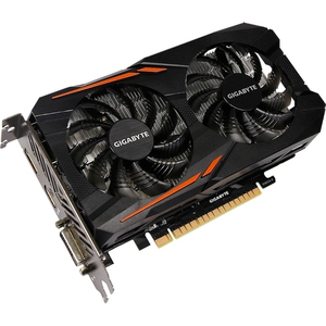 Видеокарта GigaByte GeForce GTX 1050 Ti 1316Mhz PCI-E 3.0 4096Mb 7008Mhz 128 bit DVI HDMI HDCP OC GV-N105TOC-4GD