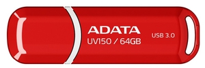 USB 64Gb - A-Data UV150 Red AUV150-64G-RRD